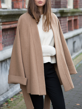 Load image into Gallery viewer, Fashion Solid Color Long Sleeve Casual Coat
