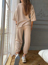 Load image into Gallery viewer, Fashion Solid Color Leisure Sports Women&#39;S Suit

