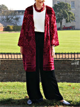 Load image into Gallery viewer, Autumn And Winter Retro Elegant Print Women&#39;S Coat Jacket

