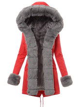 Load image into Gallery viewer, Autumn Winter Warm Long Women&#39;s Jacket with Fur
