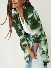 Load image into Gallery viewer, Fashionable Tie-Dye Women&#39;S Sweater Coat
