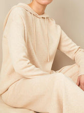 Load image into Gallery viewer, Simple Casual Loose Hooded Top Pants Knitted Suit
