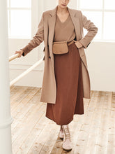 Load image into Gallery viewer, Fashion Casual Lapel Solid Color Long Women&#39;S Jacket
