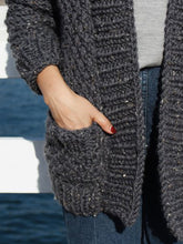 Load image into Gallery viewer, Solid Color Knitted Cardigan Casual Coat
