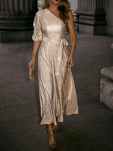 Load image into Gallery viewer, One-shoulder Elegant Party Evening Dress
