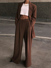Load image into Gallery viewer, Two-piece Loose Casual Lady Suit
