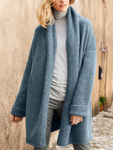 Load image into Gallery viewer, Elegant Long-Sleeved Comfortable Warm Knitted Coat
