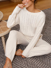 Load image into Gallery viewer, Round Neck Long Sleeve Loose Casual Suit
