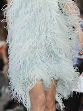 Load image into Gallery viewer, Wrapped Chest Tassel Evening Dress
