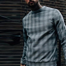 Load image into Gallery viewer, Men&#39;S Casual Plaid Long Sleeve Sweatshirt
