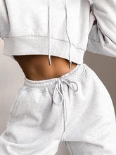 Load image into Gallery viewer, Women&#39;S Fashion Sports Solid Color Hooded Knitted Suit
