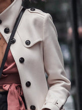 Load image into Gallery viewer, Fashion Single-breasted Stand-collar Solid Color Casual Coat
