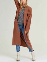 Load image into Gallery viewer, Simple Fashion Loose Casual Cardigan Long Coat
