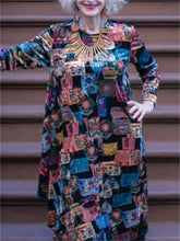 Load image into Gallery viewer, Vintage Printed Women&#39;S Casual Suit

