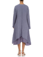 Load image into Gallery viewer, Simple Casual Loose Long Violet Tulip Coat
