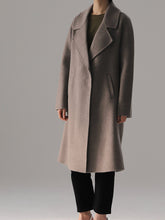 Load image into Gallery viewer, Long Solid Color Long Sleeve Coat
