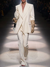 Load image into Gallery viewer, Women&#39;s Fashion Casual Two-piece Suit with Irregular Solid Color
