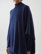 Load image into Gallery viewer, Fashionable Simple High Neck Long Sleeve Top Pants Knitted Suit
