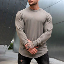 Load image into Gallery viewer, Men&#39;S Sports Leisure Fitness Loose Long Sleeve T-Shirt
