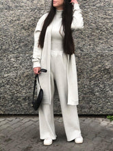 Load image into Gallery viewer, Fashionable Simple And Comfortable Women&#39;S Knitted Three-Piece Suit
