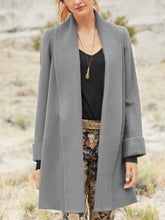 Load image into Gallery viewer, Elegant Long Sleeved Comfortable Warm Coat
