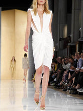 Load image into Gallery viewer, Fashion V-neck Elegant Midi Dress

